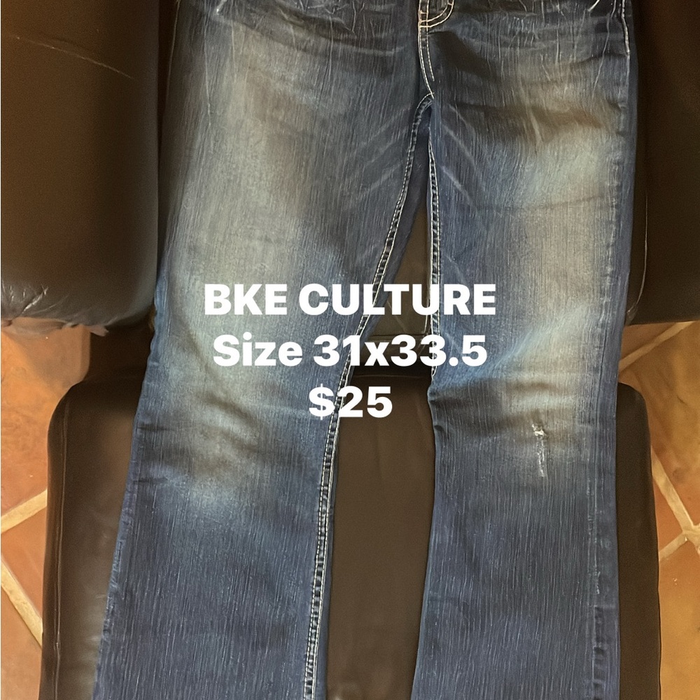 BKE Women's Bootcut Jeans in Dark Blue Wash